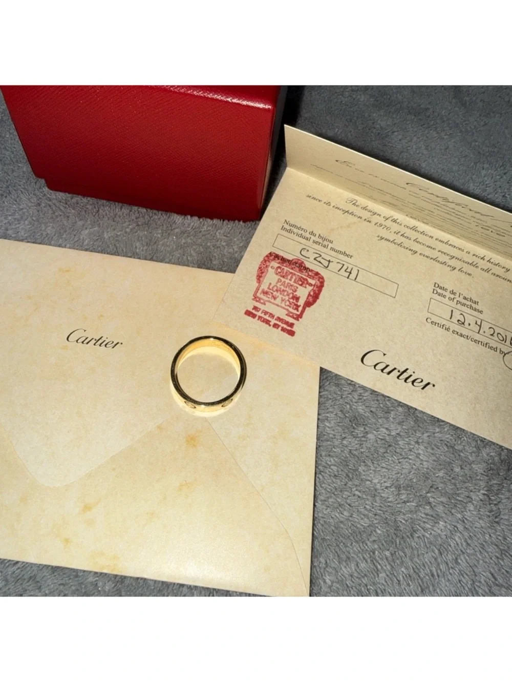 Cartier Love Ring Classic Model | 18k Yellow Gold | Size 9 (60)